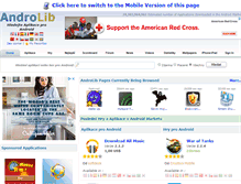 Tablet Screenshot of cz.androlib.com